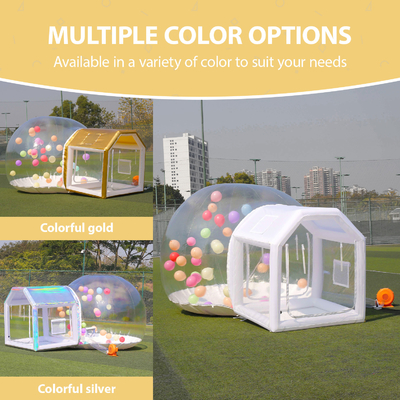 Sayok Golden Bubble Houses Dòng buồng Bubble House có thể di chuyển trong suốt có thể thổi phồng cho đám cưới