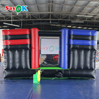 Commercial Inflatable Combo Slide Double Inflatable Bounce House Giant Inflatable Slide cho ngoài trời