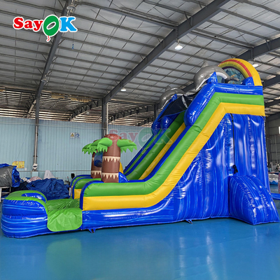 Nhập lượng lớn phim hoạt hình trampoline trượt bơm giant trượt bơm bouncer trượt lớn người lớn trượt nước bơm với hồ bơi
