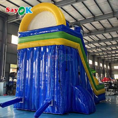 Nhập lượng lớn phim hoạt hình trampoline trượt bơm giant trượt bơm bouncer trượt lớn người lớn trượt nước bơm với hồ bơi