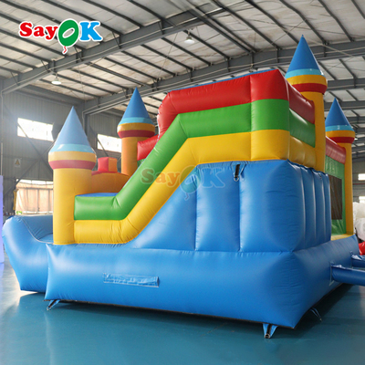 Thương mại ngoài trời PVC ốc cầu nhà cho trẻ em nhảy lâu đài cho trẻ em ốc cầu bouncer công viên giải trí