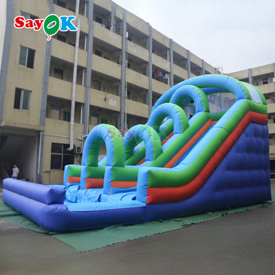 Thung lượn nước bơm đôi với hồ bơi Thung lượn nước bơm cho trẻ em và người lớn