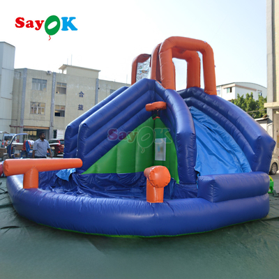 Sayok 20ft Hot Sale Bánh trượt nước bơm bơm với hồ bơi Bánh trượt nước bơm cho trẻ em
