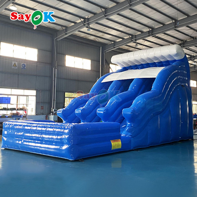 Băng trượt nước bơm với nhà máy hồ bơi tùy chỉnh thương mại Băng trượt nước khổng lồ cho người lớn