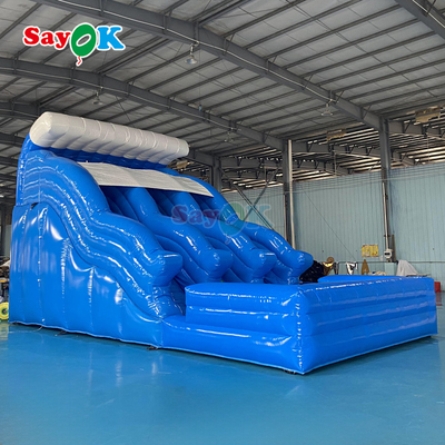 Băng trượt nước bơm với nhà máy hồ bơi tùy chỉnh thương mại Băng trượt nước khổng lồ cho người lớn