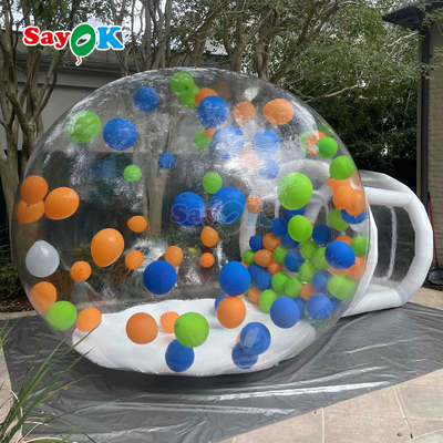 Sayok tùy chỉnh Trần minh Bubble House bong bóng Cửa hàng không khí bơm cho các bữa tiệc ngoài trời