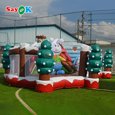 Kids Fun Bounce House Inflatable Bouncy Jumping Castle Mô hình nổi