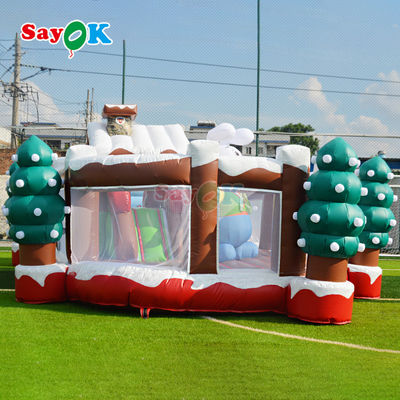 Kids Fun Bounce House Inflatable Bouncy Jumping Castle Mô hình nổi