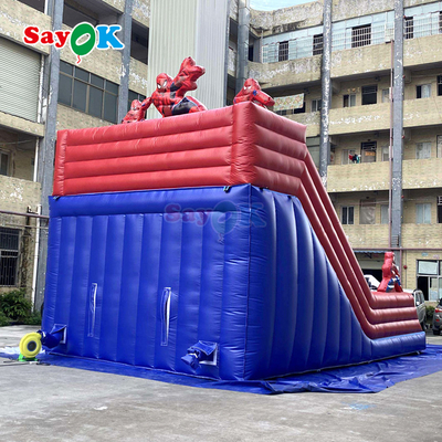 Thương mại đầy màu sắc nổi bật Bounce House & Slide Combo cho trẻ em và người lớn ngoài trời PVC Bouncy Castle