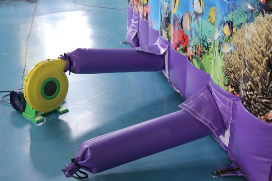 Custom in ấn bơm khô slide với Bouncy Castle thiết kế cho các sự kiện trẻ em