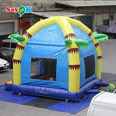 Bright Cartoon Bức tranh nổi lâu đài Bounce House cho trong nhà & ngoài trời trẻ em bữa tiệc và sử dụng chăm sóc ban ngày