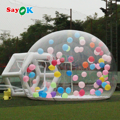 Sayok Dòng túi xách có thể thổi lên Buồng Bubble House Clear Bubble House Logo tùy chỉnh