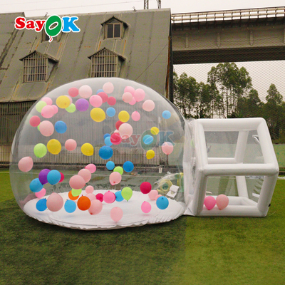 Sayok Dòng túi xách có thể thổi lên Buồng Bubble House Clear Bubble House Logo tùy chỉnh