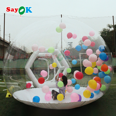 Sayok Dòng túi xách có thể thổi lên Buồng Bubble House Clear Bubble House Logo tùy chỉnh