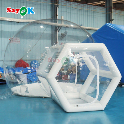 Sayok Dòng túi xách có thể thổi lên Buồng Bubble House Clear Bubble House Logo tùy chỉnh