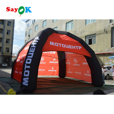 Canvas Trại Gazebo Lớn Giant PVC Spider Inflatable Marquee House Spider Tent với Logo tùy chỉnh