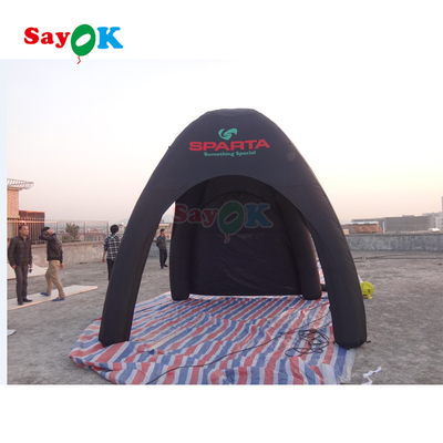 Nhập xưởng bơm Igloo Dome Marquee Canopy Cửa hàng bơm lớn Bốn chân Cắm trại Cửa hàng bơm nhện bơm để quảng cáo