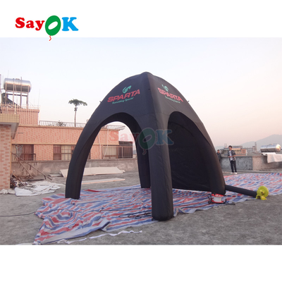 Nhập xưởng bơm Igloo Dome Marquee Canopy Cửa hàng bơm lớn Bốn chân Cắm trại Cửa hàng bơm nhện bơm để quảng cáo