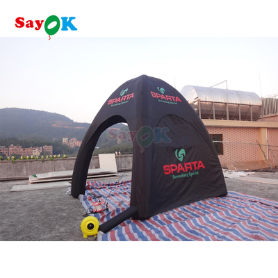 Nhập xưởng bơm Igloo Dome Marquee Canopy Cửa hàng bơm lớn Bốn chân Cắm trại Cửa hàng bơm nhện bơm để quảng cáo