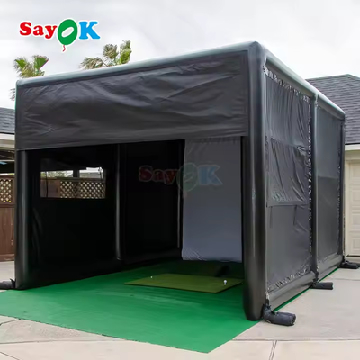 Hàng bán buôn Trại mô phỏng golf bơm ngoài trời di động cho thể thao ngoài trời