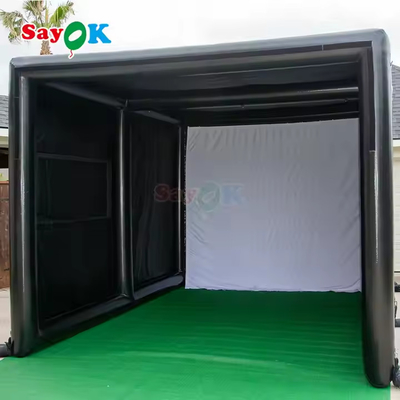 Hàng bán buôn Trại mô phỏng golf bơm ngoài trời di động cho thể thao ngoài trời