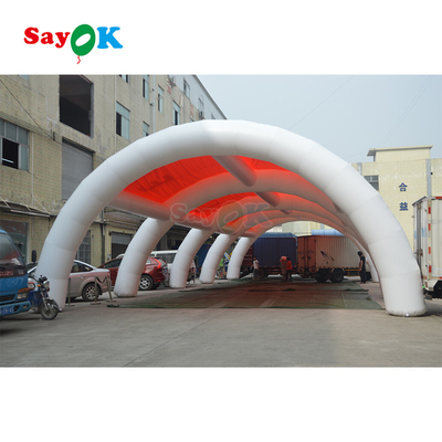 Quảng cáo ngoài trời Đường hầm đào tạo thể thao bơm lên Ống chống nước Bùm bơm quần áo thể thao Dome cho sự kiện