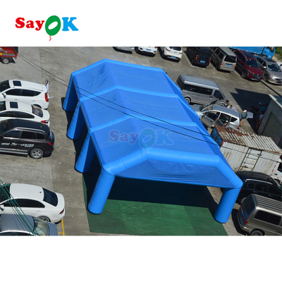 Trò chơi thể thao ngoài trời BattingTent PVC Event Trò tập thể thao nổi cho quảng cáo