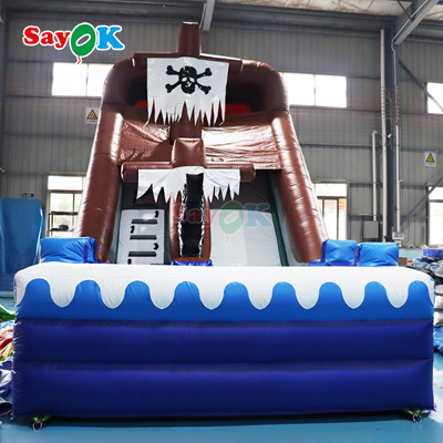 Sayok Hot Sale New Designs Inflatable Pirate Slide Inflatable Bouncy House Inflatable Bouncer Dry Slide cho trẻ em