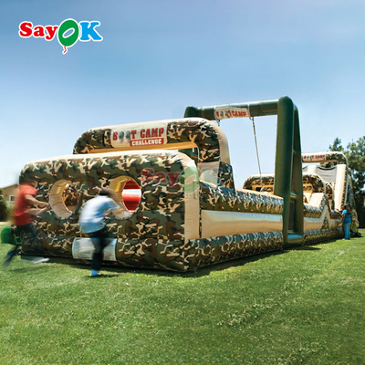 SayOk Commercial Inflatable Obstacle Course Inflatables Outdoor Giant Inflatable Obstacle Course cho người lớn