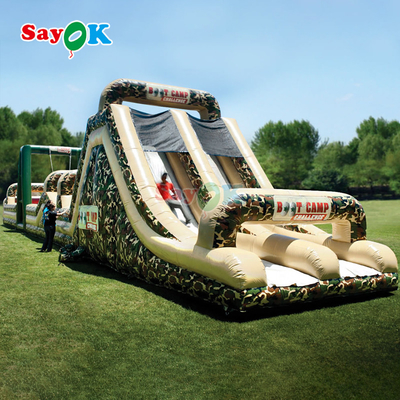 SayOk Commercial Inflatable Obstacle Course Inflatables Outdoor Giant Inflatable Obstacle Course cho người lớn