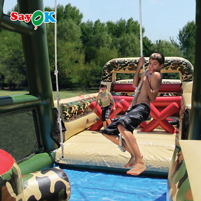 SayOk Commercial Inflatable Obstacle Course Inflatables Outdoor Giant Inflatable Obstacle Course cho người lớn