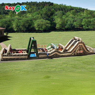 SayOk Commercial Inflatable Obstacle Course Inflatables Outdoor Giant Inflatable Obstacle Course cho người lớn