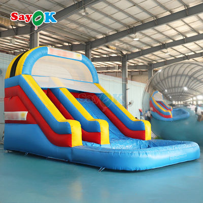 An toàn Bouncy Castle With Slide Tùy chỉnh Bounce House nước slide Inflatable Kids ngoài trời