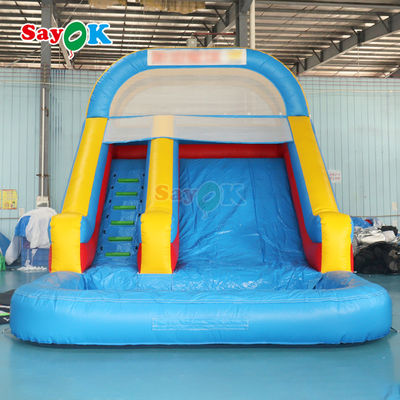 An toàn Bouncy Castle With Slide Tùy chỉnh Bounce House nước slide Inflatable Kids ngoài trời