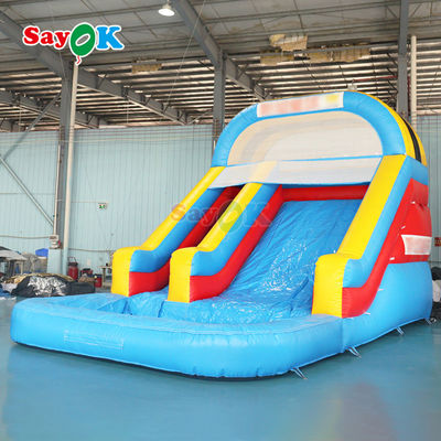 An toàn Bouncy Castle With Slide Tùy chỉnh Bounce House nước slide Inflatable Kids ngoài trời