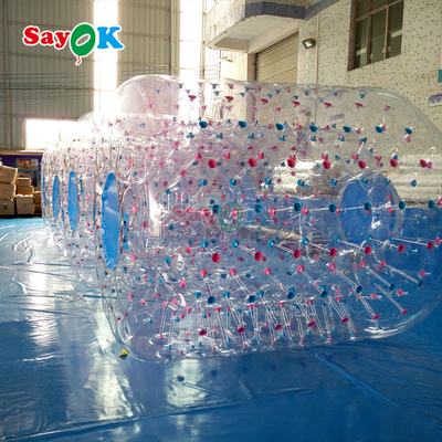 Sayok Bầu khí PVC trong suốt con người hamster Rolling Zorb Roller Ball Nước đi bộ bóng chơi cho đồ chơi nước