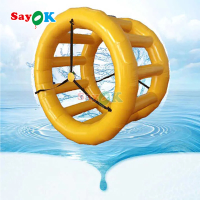 Nước bơm đầy màu sắc chạy bóng cuộn bơm đầy nước đi bộ đồ chơi game nổi