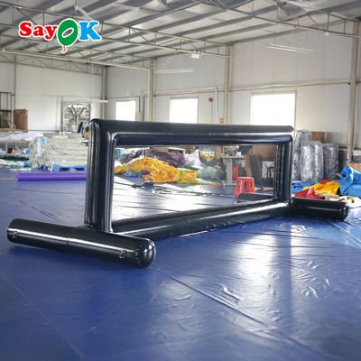 PVC sân bóng chuyền bơm lên hồ bơi sân bóng chuyền nước bơm lên cho các trò chơi nước ngoài