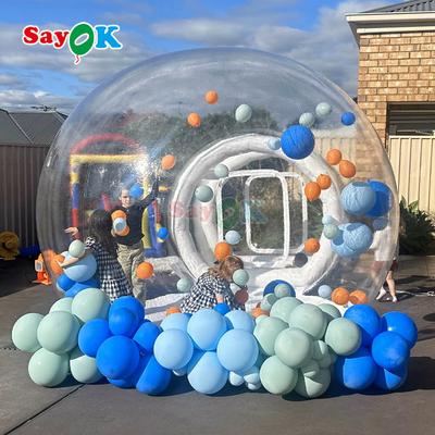 Sayok Dòng túi xách có thể thổi lên Nhà Bubble Tent Blow up Bubble House for Kids