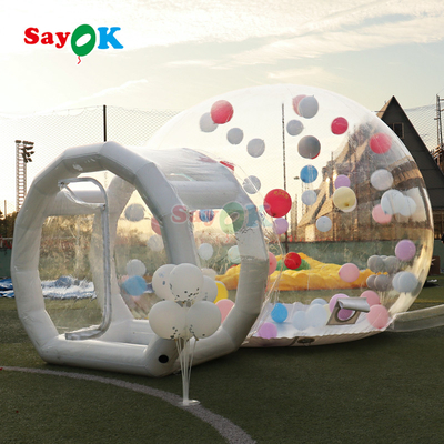 Sayok Overseas Warehouse Nhà bong bóng trong suốt Nhà bong bóng bơm cho trẻ em Nhà bong bóng cho tiệc tùng