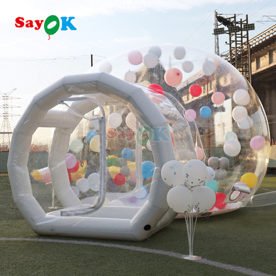 Sayok Overseas Warehouse Nhà bong bóng trong suốt Nhà bong bóng bơm cho trẻ em Nhà bong bóng cho tiệc tùng