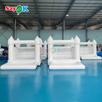 Sayok Tùy chỉnh PVC Bouncer Nhỏ Bơm hơi Đám cưới Màu hồng Nhà phao bơm hơi cho Tiệc ngoài trời