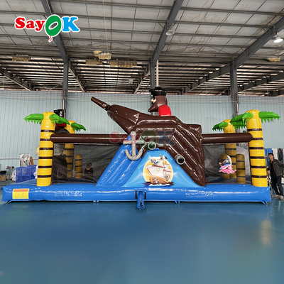 Sayok Tùy chỉnh Thương mại Bouncy Lâu đài Bơm hơi Tàu Cướp biển Bouncer Bơm hơi Trượt cho Trẻ em