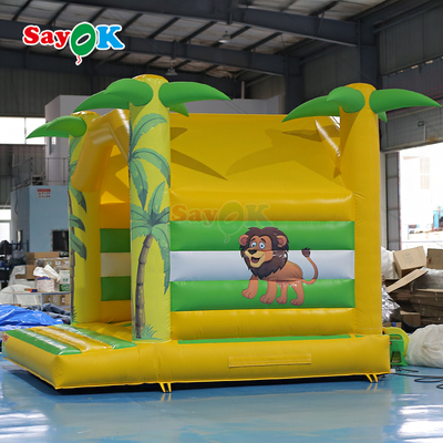 Sayok Nhà Bật Bơm Hơi 4m Cho Trẻ Em In Hình Động Vật Nhà Bật Nhún Bơm Hơi Nhỏ