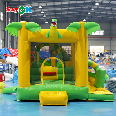 Sayok Nhà Bật Hơi Thương Mại Nhỏ Khủng Long Phối Hợp Bouncer Bơm Hơi cho Trẻ Em