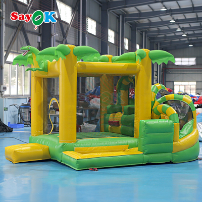 Sayok Nhà Bật Hơi Thương Mại Nhỏ Khủng Long Phối Hợp Bouncer Bơm Hơi cho Trẻ Em