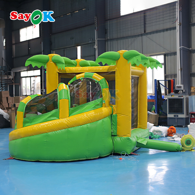 Sayok Nhà Bật Hơi Thương Mại Nhỏ Khủng Long Phối Hợp Bouncer Bơm Hơi cho Trẻ Em