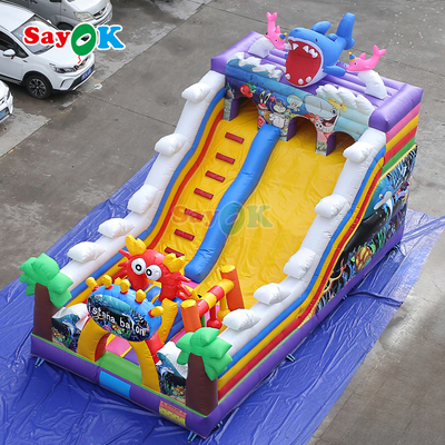 Sayok Seaworld Bouncing Castle Inflatable Outdoor Inflatable Bounce House Combo dành cho trẻ em