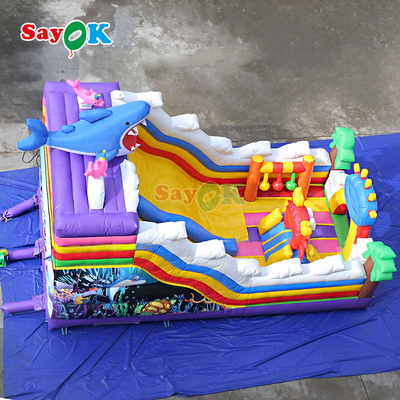 Sayok Seaworld Bouncing Castle Inflatable Outdoor Inflatable Bounce House Combo dành cho trẻ em