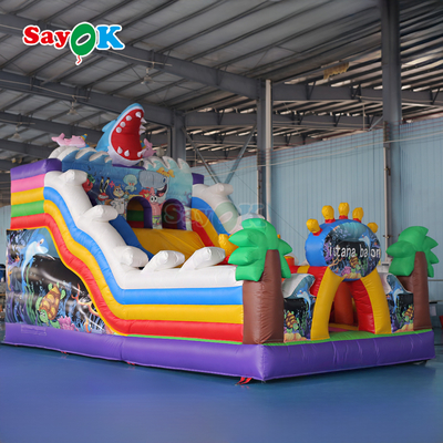 Sayok Seaworld Bouncing Castle Inflatable Outdoor Inflatable Bounce House Combo dành cho trẻ em